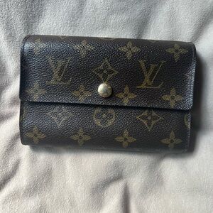 Louis Vuitton Dark Brown Monogram Wallet